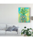 Фото #3 товара Jennifer Goldberger Vibrant Pineapple II Canvas Art - 15" x 20"