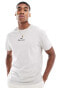 Polo Ralph Lauren central script logo t-shirt classic oversized fit in grey marl