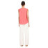 ფოტო #3 პროდუქტის ONLY Kimmi sleeveless V neck T-Shirt