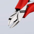 Knipex Elektronik-Seitenschneider mit Mehrkomponenten-Hüllen 115 mm 77 02 115