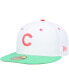 Men's White, Green Chicago Cubs Watermelon Lolli 59FIFTY Fitted Hat