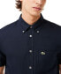 ფოტო #2 პროდუქტის Men's Short Sleeve Button-Down Oxford Shirt