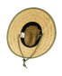 Men's Straw Lifeguard Sun Hat