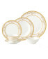 Dinnerware New Bone China, Service for 4 by Set of 24