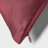 Standard 100% Silk Pillowcase with Hidden Zipper Berry Purple - Threshold