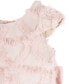 ფოტო #7 პროდუქტის Toddler & Little Girls Cap-Sleeve 3D-Mesh Heart Dress