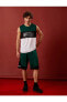 Фото #2 товара Шорты мужские баскетбольные с большим размером Koton [-]:ощнутый плотного Ткань Ткань, Оверсайз, с принтом, с карманами