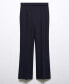 Фото #6 товара Women's Opening Detail Straight Trousers