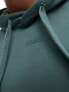 HUGO Dapo relaxed fit hoodie in green