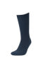 Erkek Pamuk 3'lü Soket Çorap V5577azns