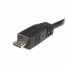 Cable Micro USB Startech UUSBHAUB50CM Black