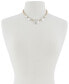 Фото #2 товара Lucky Brand two-Tone Coin Collar Necklace, 18" + 2" extender