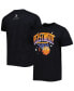 ფოტო #1 პროდუქტის Men's Black Hoops T-Shirt