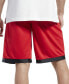 ფოტო #2 პროდუქტის Men's Regular-Fit Logo-Print Mesh Basketball Shorts