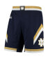 Фото #3 товара Men's Navy Notre Dame Fighting Irish Replica Basketball Shorts