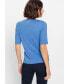Фото #2 товара Women's 100% Cotton Short Sleeve Solid Round Neck T-Shirt