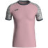 Фото #1 товара Jako Sport-Tshirt Trikot Iconic (Polyester-Interlock) Pink/grau Kinder