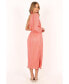 ფოტო #4 პროდუქტის Pontee One Shoulder Pleated Midi Dress