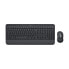 Фото #6 товара Клавиатура и беспроводная мышь Logitech MK650 Серый QWERTY