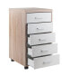 Фото #2 товара Kenner 5 Drawers Mobile Storage Cabinet