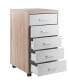 Kenner 5 Drawers Mobile Storage Cabinet