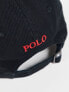 Фото #7 товара Polo Ralph Lauren baseball cap with red player logo in black