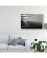 Фото #3 товара American School Clouds Rays in Black and White Canvas Art - 15" x 20"