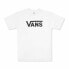 Men’s Short Sleeve T-Shirt Vans Drop V-B White