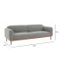Kaycee 90" Linen Sofa
