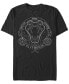 Men's Slytherin Symbol Short Sleeve Crew T-shirt Черный, S - фото #1