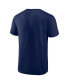 Фото #4 товара Men's Navy Milwaukee Brewers 2023 Postseason Locker Room T-shirt