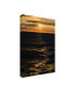 Фото #2 товара Kurt Shaffer Sunset on a Restless Lake 2 Canvas Art - 37" x 49"