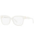 Women's PALAWAN Square Eyeglasses, MK409152-O