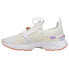 Фото #3 товара Puma Muse X5 Crystal G. Lace Up Womens Off White Sneakers Casual Shoes 384099-0