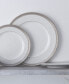 Фото #4 товара Odessa Platinum Set of 4 Dinner Plates, Service For 4