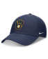 Фото #1 товара Men's Navy Milwaukee Brewers Evergreen Club Performance Adjustable Hat