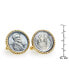 Фото #2 товара Запонки American Coin Treasures 1943 Lincoln Steel Penny Rope Bezel