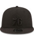 Фото #3 товара Men's Black Philadelphia 76ers Classic 9FIFTY Trucker Snapback Hat