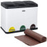 WELLHOME 45L 20x20L Waste Bin 3 Units