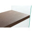 Фото #4 товара Полка DKD Home Decor Темно-коричневый Стеклянный Oрех Деревянный MDF 80 x 40 x 150 cm (1)