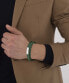 Фото #4 товара Fusion Green Leather Bracelet 2040319