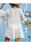 Фото #5 товара Women's Aubree Ruffled Swim Cover-Up Dress