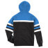 Mitchell & Ness Head Coach Hoodie Mens Black, Blue Casual Outerwear FPHDSC19029- M - фото #2