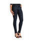 Фото #1 товара Women's Curvy Fit Stretch Denim Dark Wash Mid-Rise Skinny Jeans
