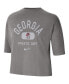 Фото #3 товара Women's Heathered Gray Georgia Bulldogs Boxy T-shirt