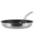 Фото #1 товара ProBond Clad Stainless Steel with Titum Nonstick 11" Open Skillet