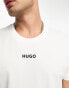 Hugo Bodywear linked t-shirt in white