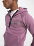 Marshall Artist insignia half zip hoodie in purple