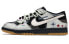 【定制球鞋】 Nike Dunk Low Scrap 野鹤制造 游戏电竞 按键 涂鸦 复古 休闲 低帮 板鞋 男款 黑灰 / Кроссовки Nike Dunk Low DB0500-001