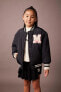 Фото #2 товара Куртка для малышей defacto Детская Водоотталкивающая Вышивка Бомбер A0887a823au
